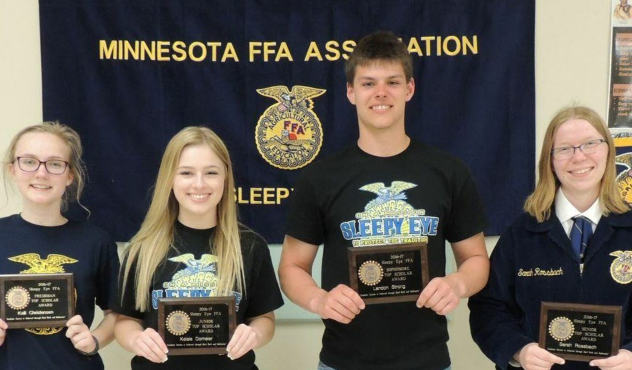 Sleepy Eye FFA celebrates successful year