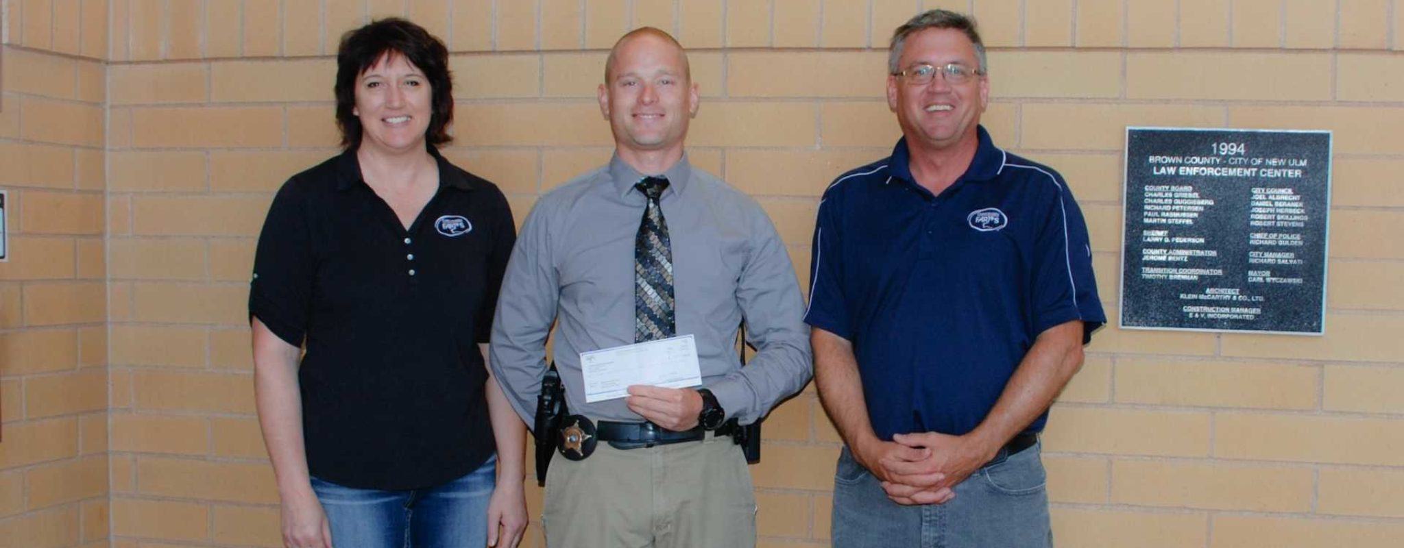 Christensen Farms Thanks Brown County Sheriff’s Office Representative for Facilitating Training