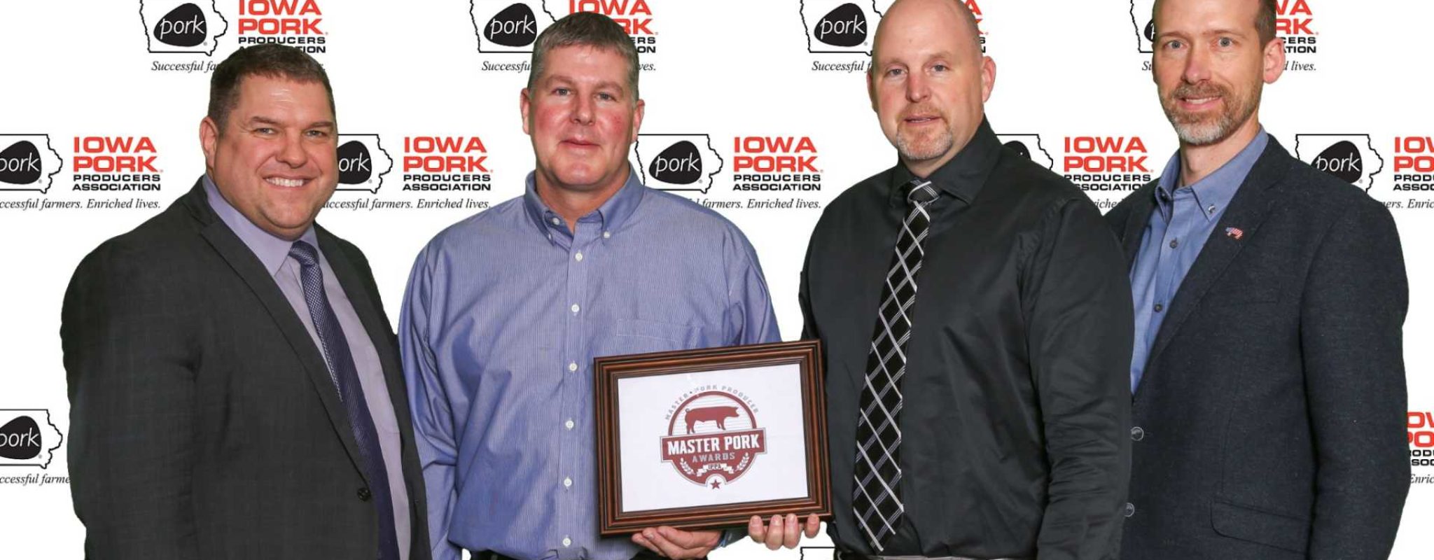 CF Contract Growers Recognized as Iowa Master Pork Producers