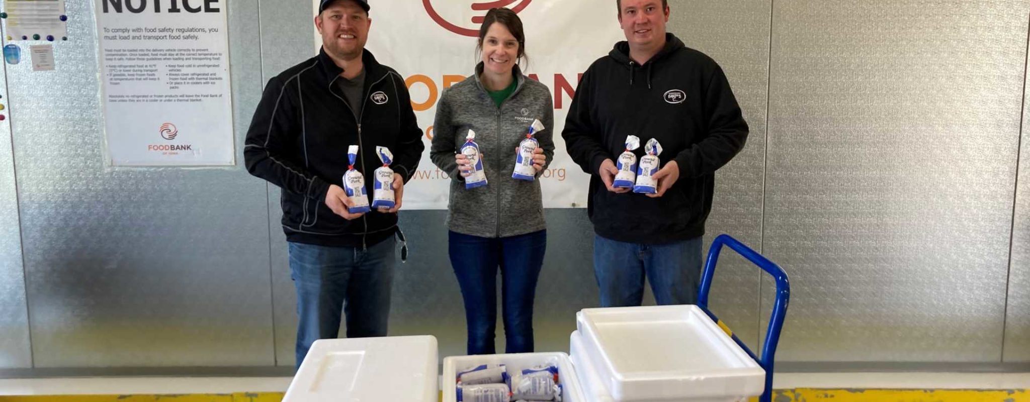 Christensen Farms’ Donates Pork to the Food Bank of Iowa