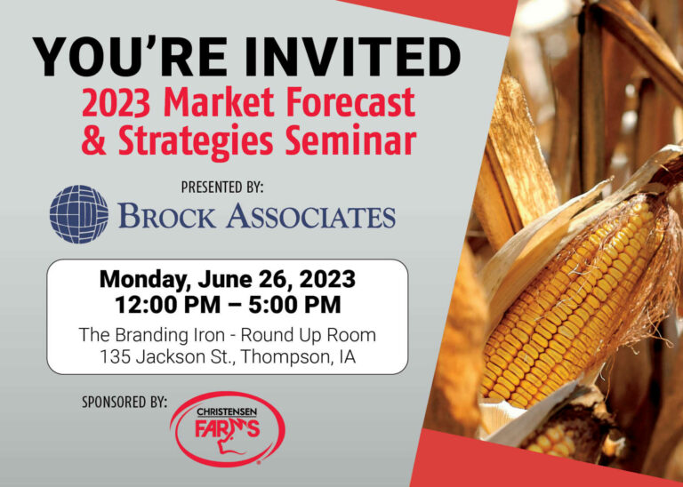 Corn Bids Christensen Farms FamilyOwned Pork Producer